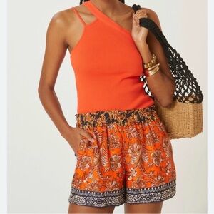 Anthropologie Pull-on Paper-bag Japan Shorts Size 1X